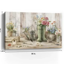 Canvas Art-Kirkland's Home Garden Fare Giclee Canvas Art Print Multi
