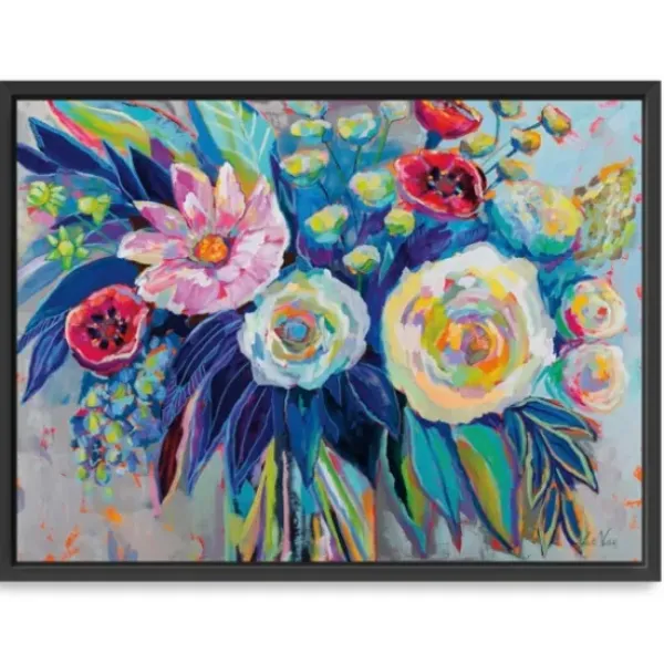 Framed Art-Kirkland's Home Garden Variety Framed Canvas Art Print Multi