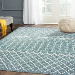 Outdoor Rugs-Kirkland's Home Gather Indoor/Outdoor Area Rug, 5X7 Tan