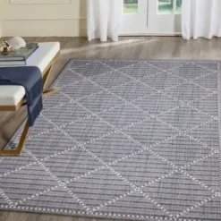Outdoor Rugs-Kirkland's Home Gather Indoor/Outdoor Area Rug, 5X7 Brown