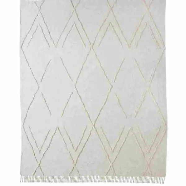 Bedspreads & Coverlets-Kirkland's Home Geometric King Coverlet Ivory