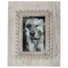 Picture Frames-Kirkland's Home Geometric Pattern Wood Picture Frame, 4X6