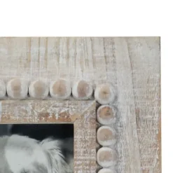 Picture Frames-Kirkland's Home Geometric Pattern Wood Picture Frame, 4X6