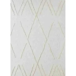 Bedspreads & Coverlets-Kirkland's Home Geometric Queen Coverlet Ivory