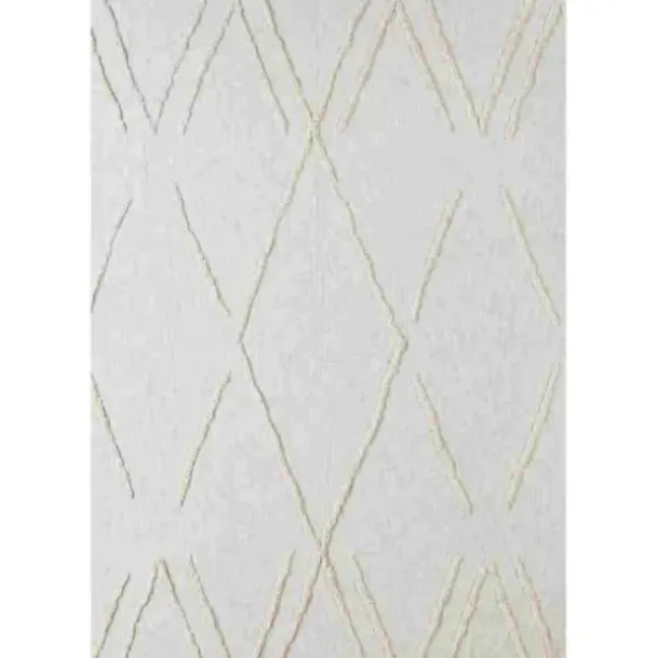Bedspreads & Coverlets-Kirkland's Home Geometric Queen Coverlet Ivory
