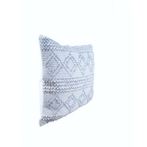 Pillows-Kirkland's Home Geometric Stella Throw Pillow Blue