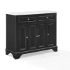 Kitchen Islands & Bar Carts-Kirkland's Home Gia Black And White Marble Kitchen Island Black/White