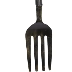 Wall Plaques-Kirkland's Home Giant 2-Pc. Spoon And Fork Wall Sculptures Tan/Black