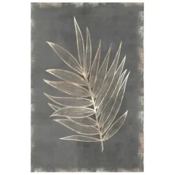 Canvas Art-Kirkland's Home Gilded Botanical I Canvas Art Print Black/Gold/Brown