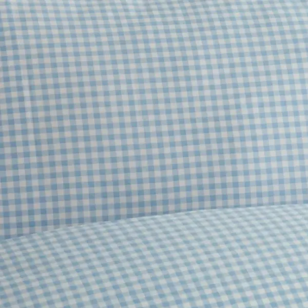 Bed Sheets-Kirkland's Home Gingham King 3-Pc. Sheet Set Blue