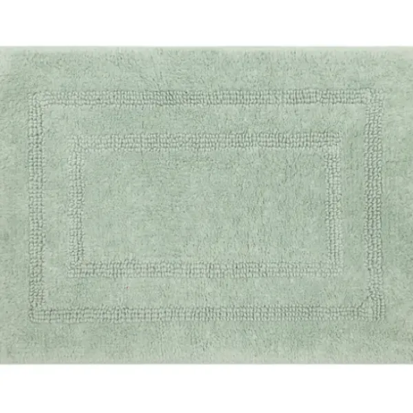 Bathroom Rugs-Kirkland's Home Glacier Lofty Pile Chenille Bath Mat, 24 In. Blue