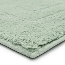 Bathroom Rugs-Kirkland's Home Glacier Lofty Pile Chenille Bath Mat, 24 In. Blue