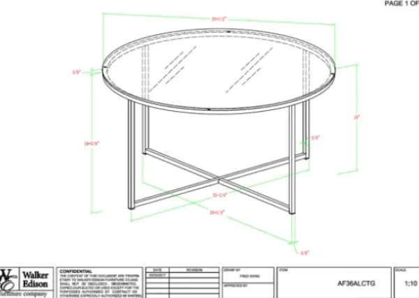 Coffee Tables-Kirkland's Home Glass & Gold X-Base Coffee Table Clear