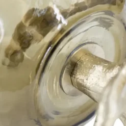 Candle Holders-Kirkland's Home Glass And Metal Driftwood Candle Holder Gold