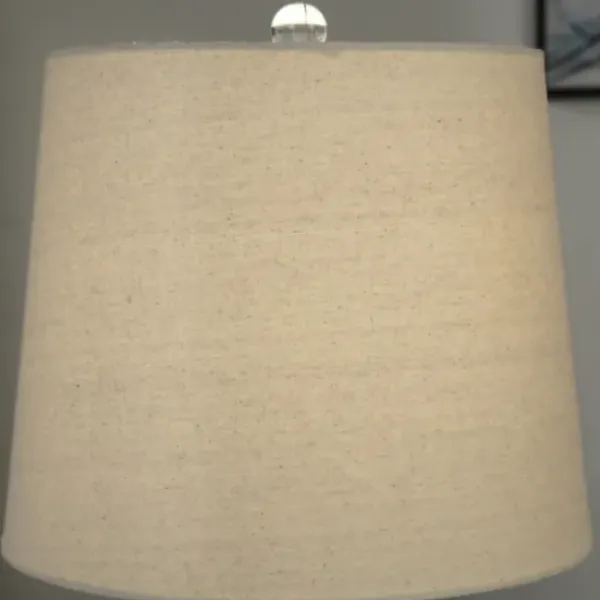 Table Lamps-Kirkland's Home Glass Jug Table Lamp With Rope Trim Tan
