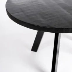 Dining Tables-Kirkland's Home Glenn Midnight Wood Dining Table Black