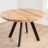 Dining Tables-Kirkland's Home Glenn Natural Wood Dining Table Tan