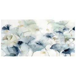 Canvas Art-Kirkland's Home Glorious Ginkgo Giclee Canvas Art Print, 40X20 In. Blue