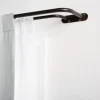 Curtain Rods & Hardware-Kirkland's Home Gold Aged Mercury Sphere Curtain Rod, 120 In.