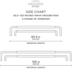 Curtain Rods & Hardware-Kirkland's Home Gold Aged Mercury Sphere Curtain Rod, 120 In.