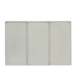 Wall Plaques-Kirkland's Home Gold And White Abstract Ripple Wall Plaque White/Gold