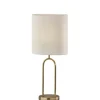 Table Lamps-Kirkland's Home Gold Metal Arched Table Lamp Ivory