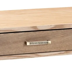 Console Tables-Kirkland's Home Gold Metal Frame Two-Drawer Console Table