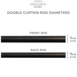 Curtain Rods & Hardware-Kirkland's Home Gold Open Sphere Curtain Rod, 120 In.