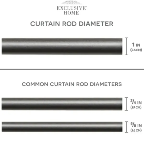 Curtain Rods & Hardware-Kirkland's Home Gold Open Sphere Curtain Rod, 72 In.