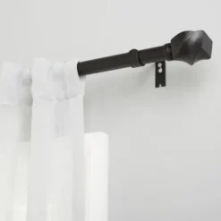 Curtain Rods & Hardware-Kirkland's Home Gold Stacked Cylinder Curtain Rod, 72 In.