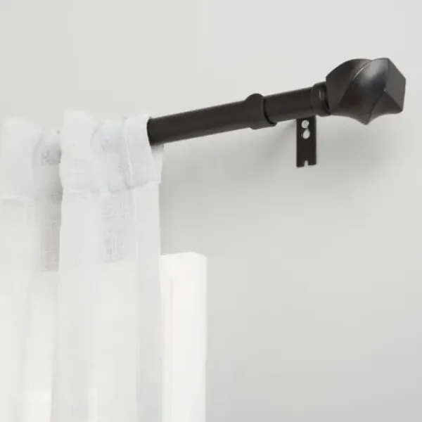 Curtain Rods & Hardware-Kirkland's Home Gold Stacked Cylinder Curtain Rod, 72 In.