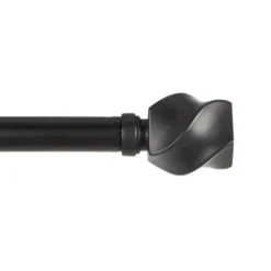 Curtain Rods & Hardware-Kirkland's Home Gold Stacked Cylinder Curtain Rod, 72 In.