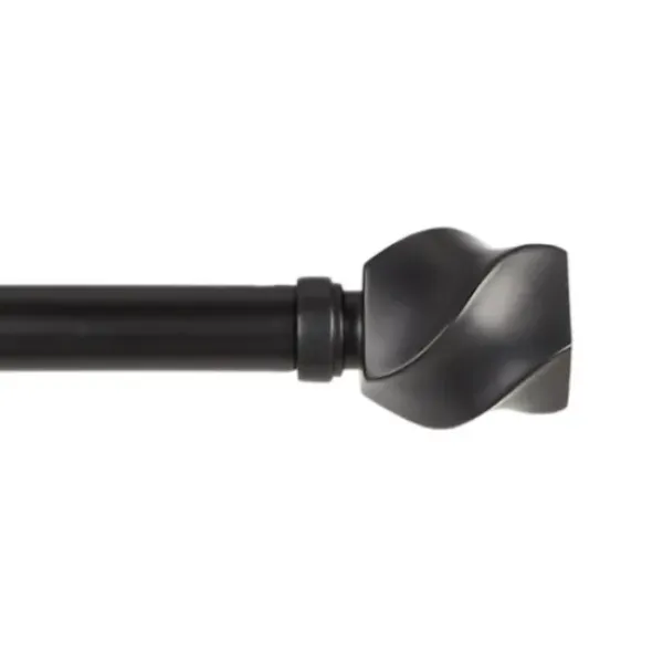Curtain Rods & Hardware-Kirkland's Home Gold Stacked Cylinder Curtain Rod, 72 In.