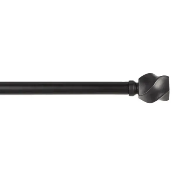 Curtain Rods & Hardware-Kirkland's Home Gold Stacked Cylinder Curtain Rod, 72 In.