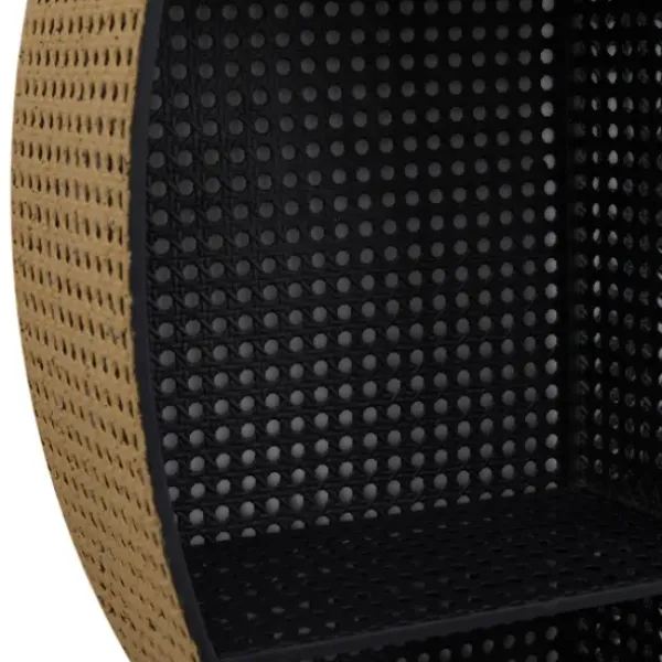 Shelves-Kirkland's Home Golden Dots Circle Cubbies Wall Shelf