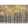 Canvas Art-Kirkland's Home Golden Forest Light Giclee Canvas Art Print Black/Gold