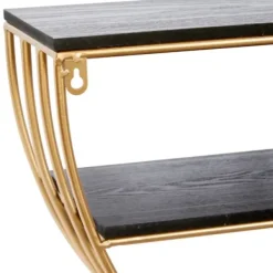 Shelves-Kirkland's Home Golden Half Moon Wall Shelves