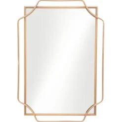 Framed Mirrors-Kirkland's Home Golden Infinity Layer Framed Mirror