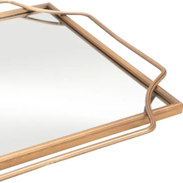Framed Mirrors-Kirkland's Home Golden Infinity Layer Framed Mirror