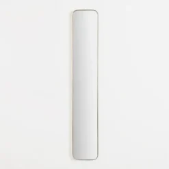 Framed Mirrors-Kirkland's Home Golden Linear Wall Mirror
