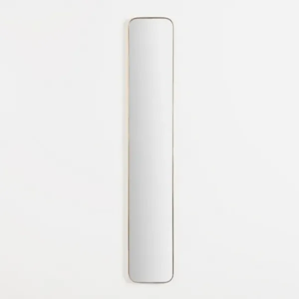 Framed Mirrors-Kirkland's Home Golden Linear Wall Mirror