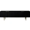 Tv Stands & Media Consoles-Kirkland's Home Golden Onyx Ribbed Side Console Table
