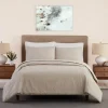 Duvets-Kirkland's Home Golden Shore Textured 3-Pc. King Duvet Set Tan