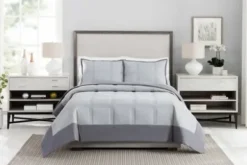 Quilts-Kirkland's Home Graham King 3-Pc. Quilt Set Gray
