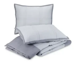 Quilts-Kirkland's Home Graham King 3-Pc. Quilt Set Gray