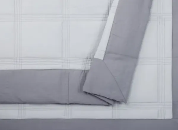 Quilts-Kirkland's Home Graham King 3-Pc. Quilt Set Gray