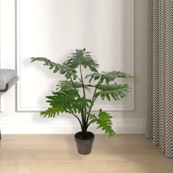 Trees & Topiaries-Kirkland's Home Grand Philodendron Bush