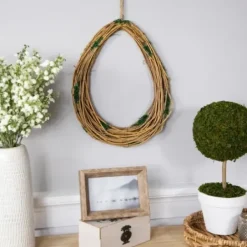 Wreaths-Kirkland's Home Grapevine And Twig Wreath Brown/Green