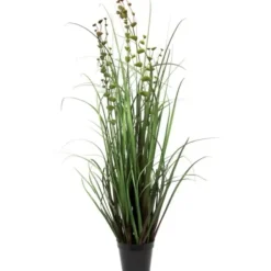 Trees & Topiaries-Kirkland's Home Grass And Eucalyptus Potted Plant