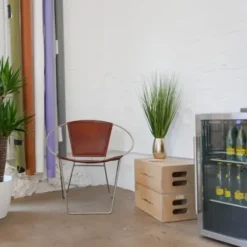 Arrangements & Greenery-Kirkland's Home Grass Arrangement In Crackled Gold Pot Green/Gold